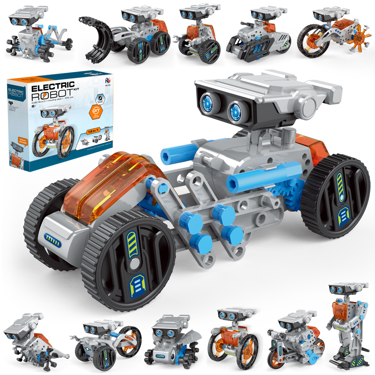 Science Robotics - 12'si 1 Arada Bilim Deneyi Güneş