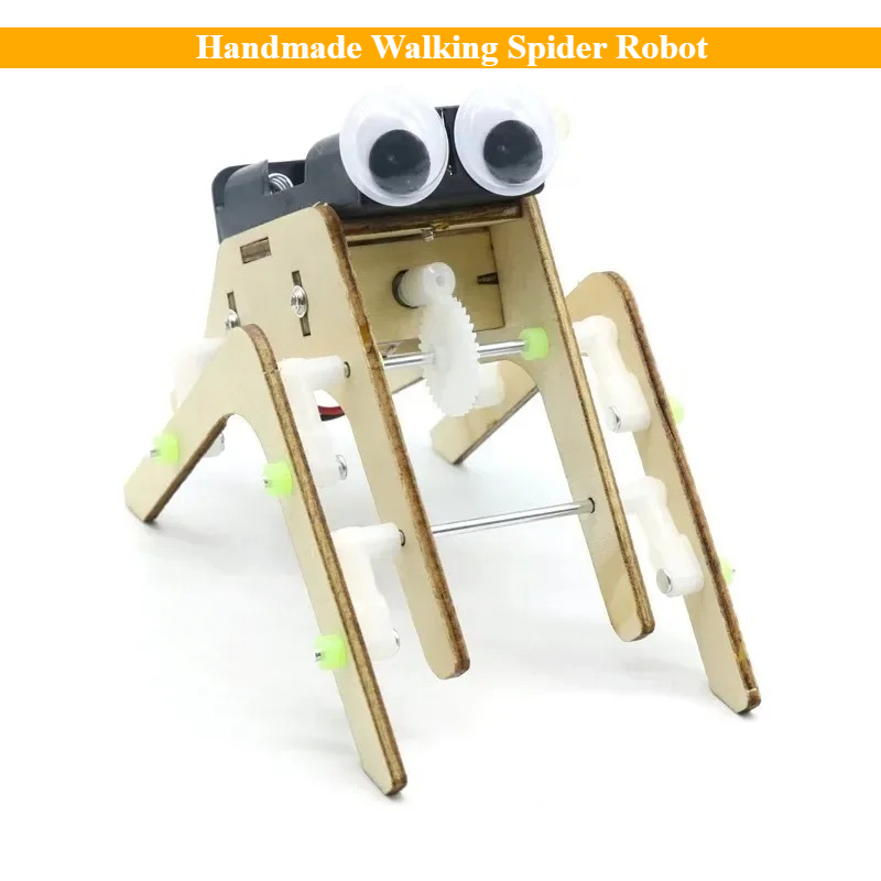 Science Project Robot - Hayal Gücü DIY El Yapımı Yürüyen