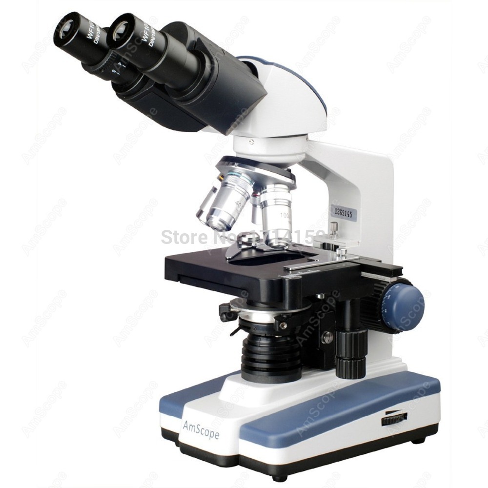 Amscope Microscope Compound 40X-1000X - AmScope Öğrenci ve Profesyonel LED Binoküler