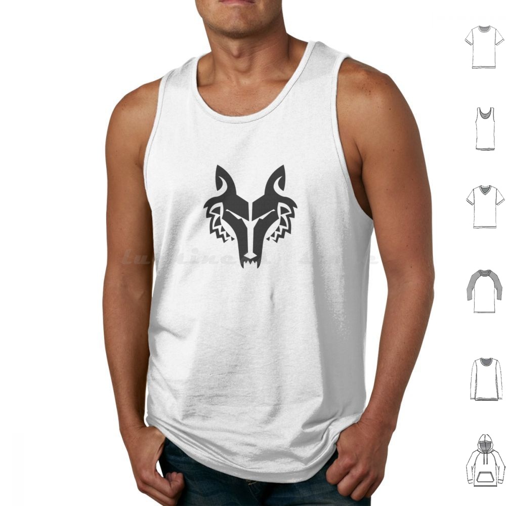 Science And Hobby - Wolf Pack Tank Üstleri Baskılı Pamuk