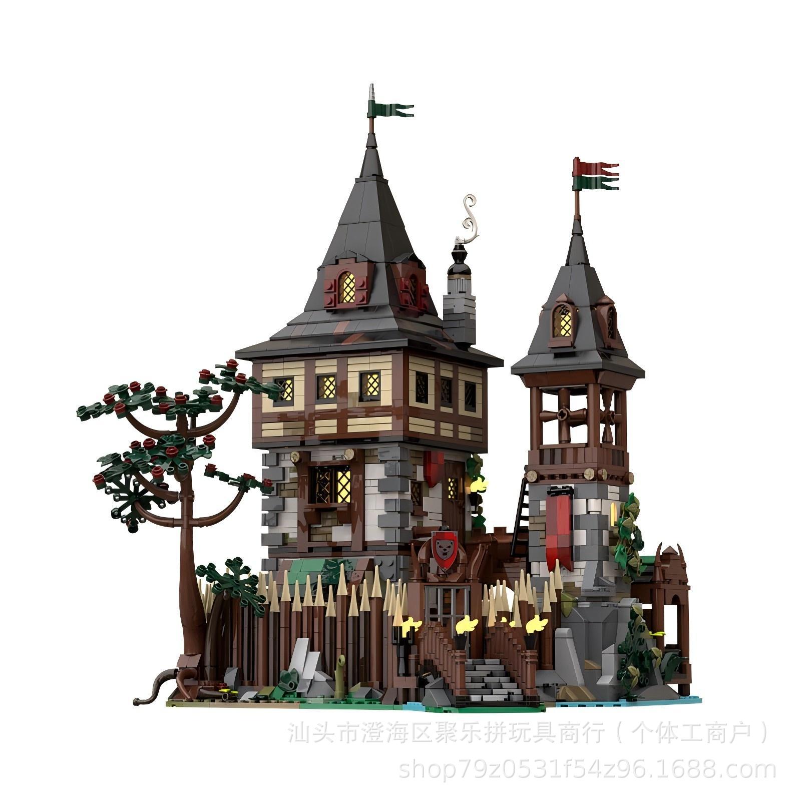 Science And Hobby - MOC Ayı Kral Kalesi Mozaik Yapı