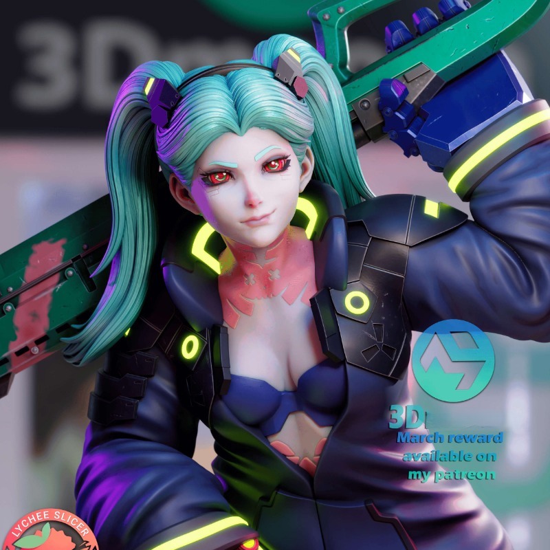 Science Hobby Kit - 1/24 ölçekli Cyberpunk bilim kurgu kadın