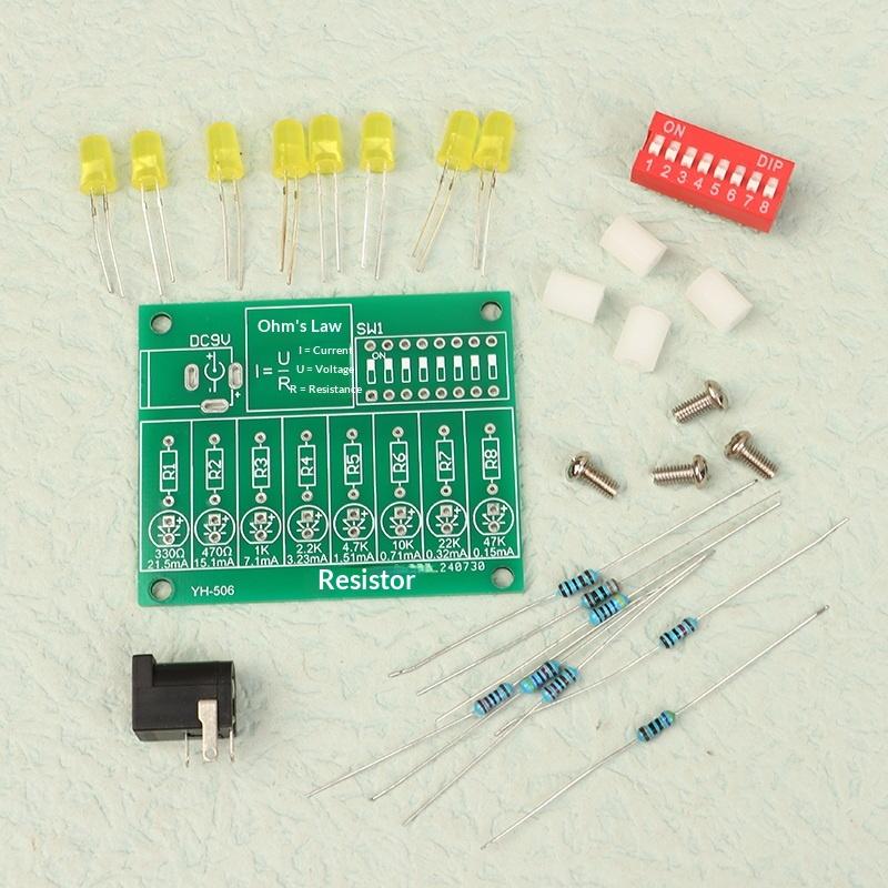 Science Hobby Kit - Elektronik DIY Lehimleme Pratik Seti LED