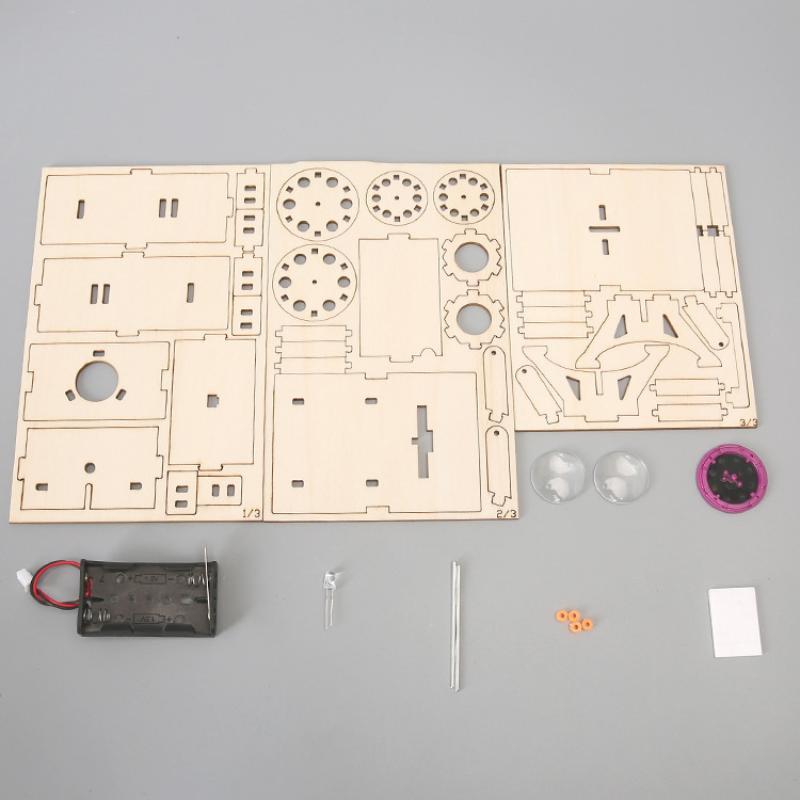 1 Set Ahşap DIY Film Projektör - Science Hobby Kit incelemesi ve fiyatı