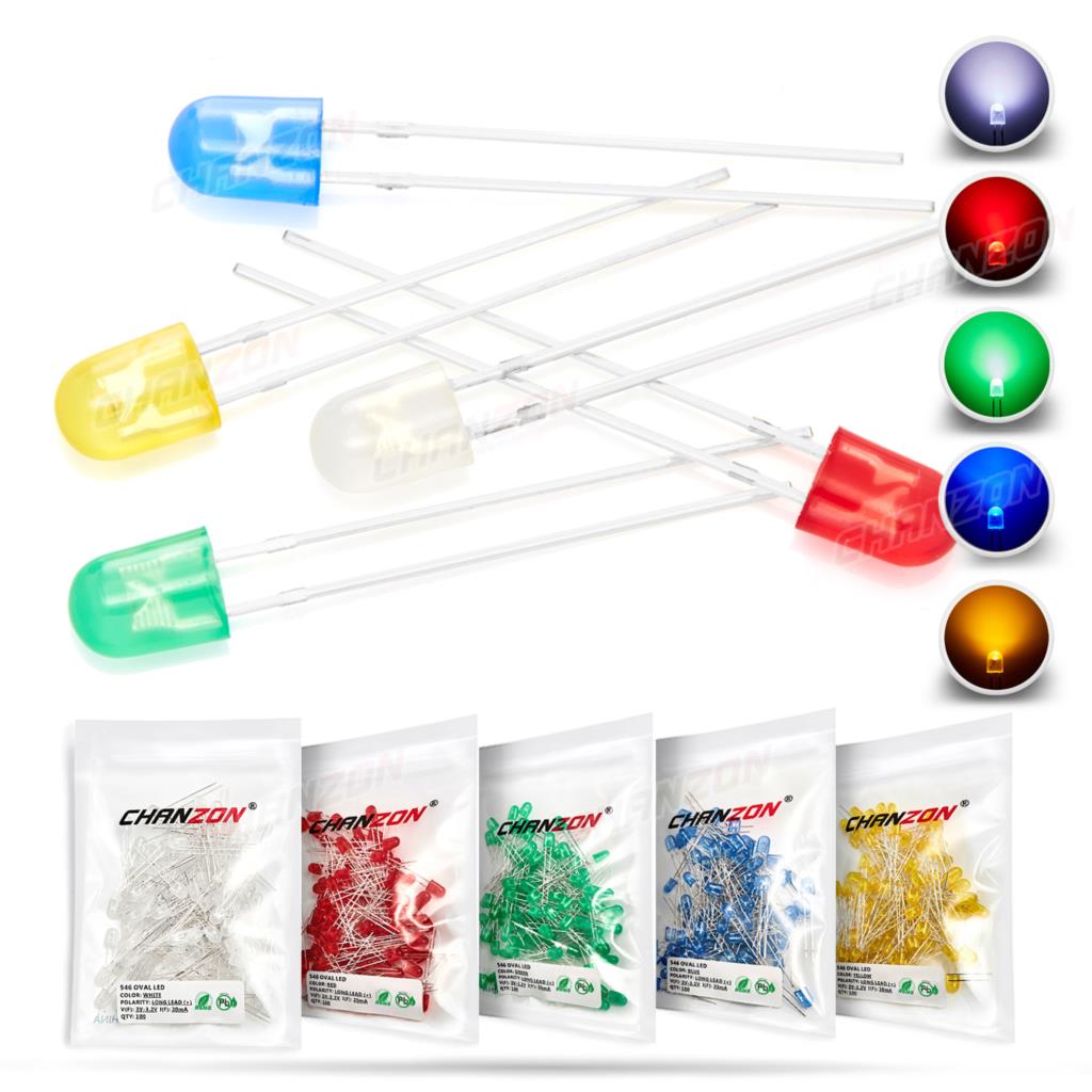 100 Adet 5mm Oval LED Diyot 54 - Science And Hobby incelemesi ve fiyatı