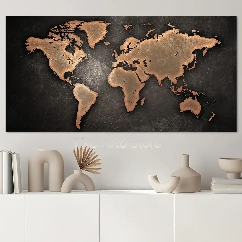 1 adet çerçevesiz tuval poster - Star Map Poster incelemesi ve fiyatı