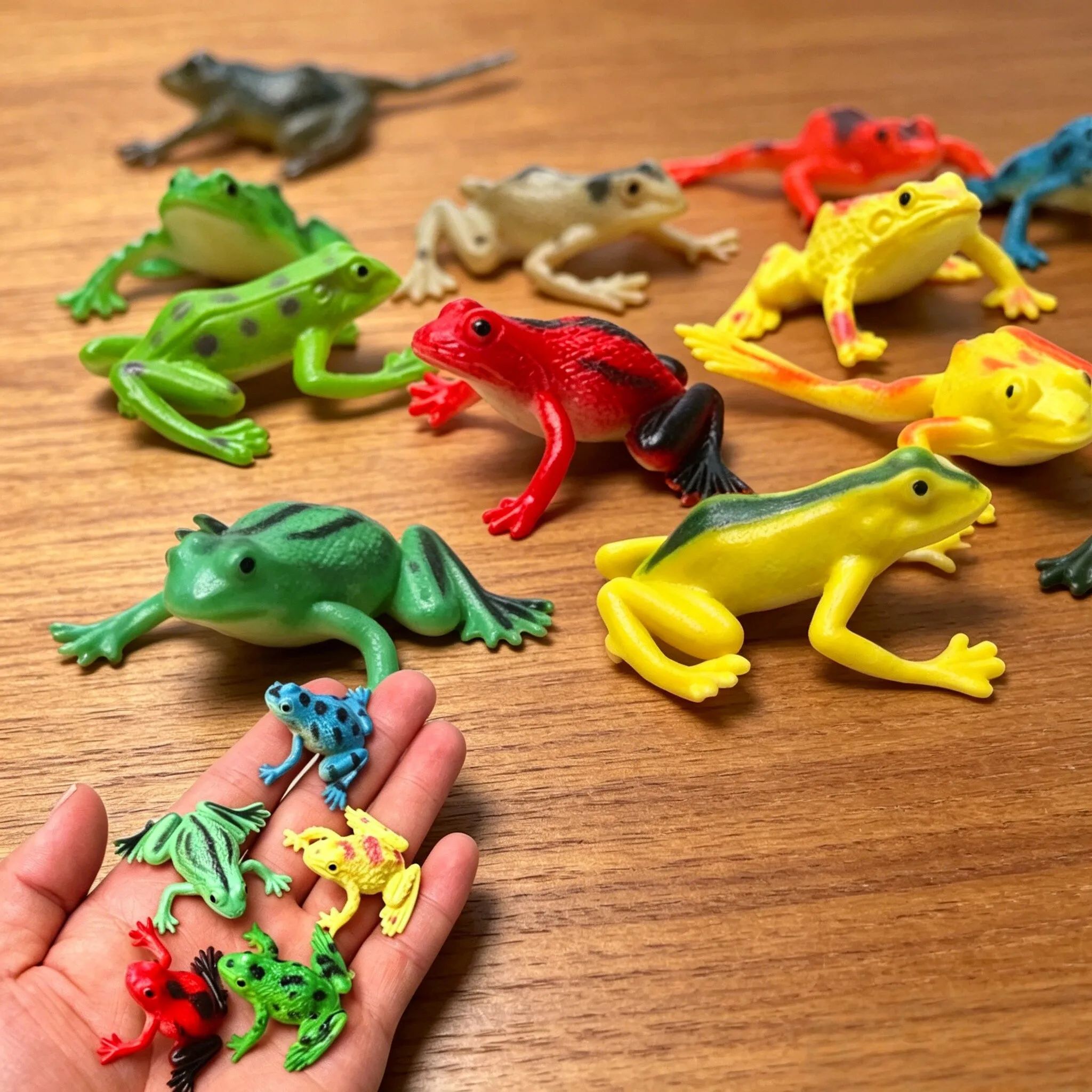 12 adet gerçekçi kurbağa heyke - Science And Hobby incelemesi ve fiyatı